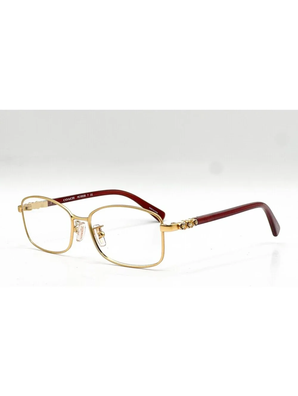 Coach HC 5083B 9277 Gold/Black Cherry Authentic Eyeglass Frames 51-14-135